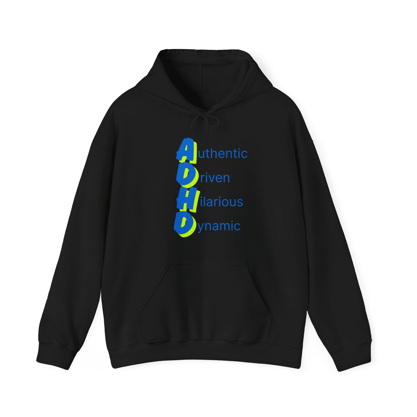 ADHD Humorous Acronym Unisex Hoodie