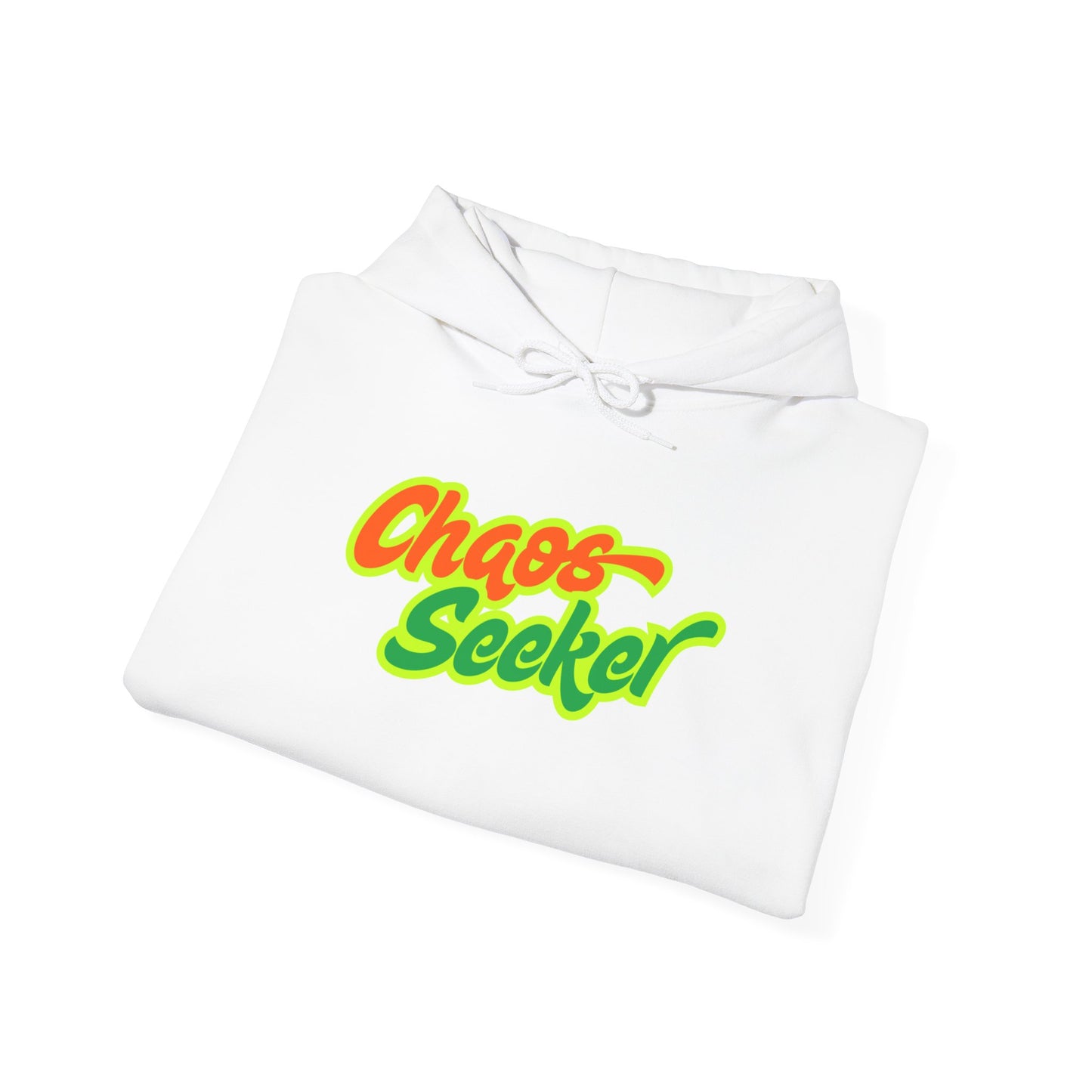 Chaos Seeker Retro unisex hoodie