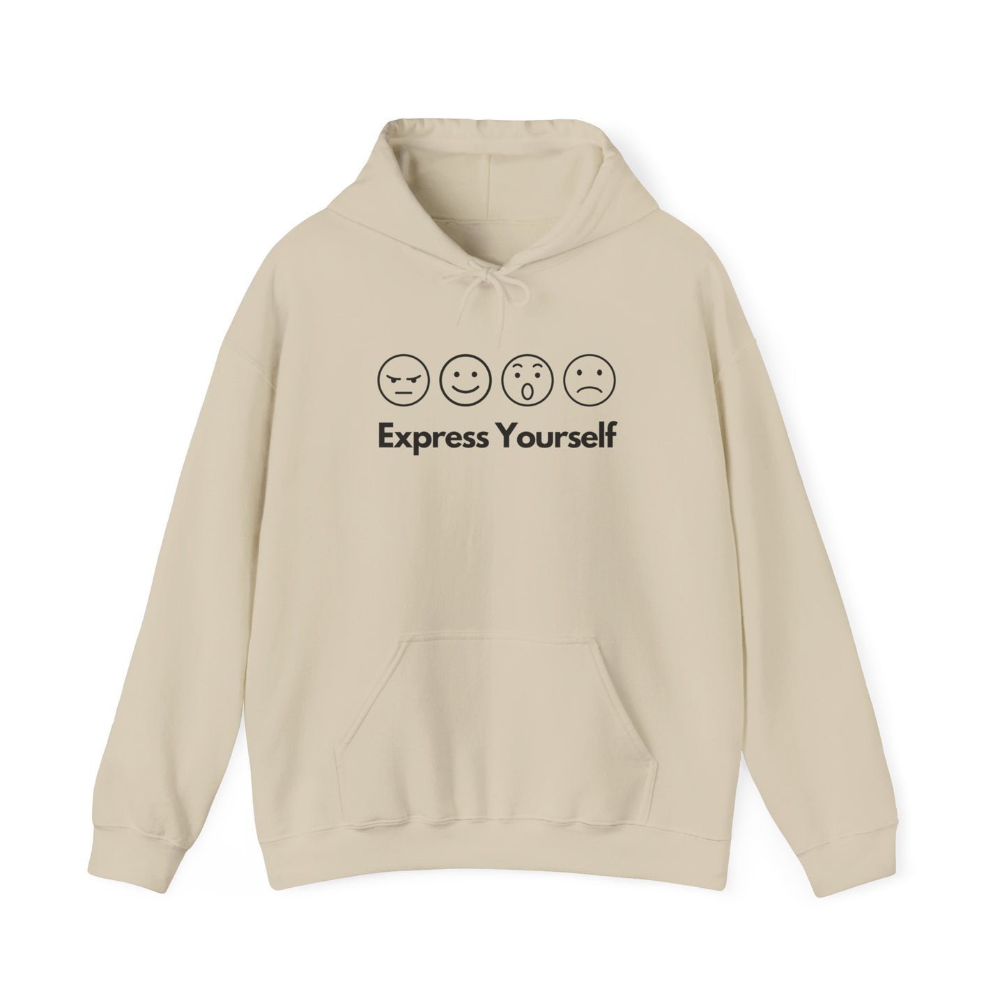Express Yourself Mental Wellness, Unisex Hoodie