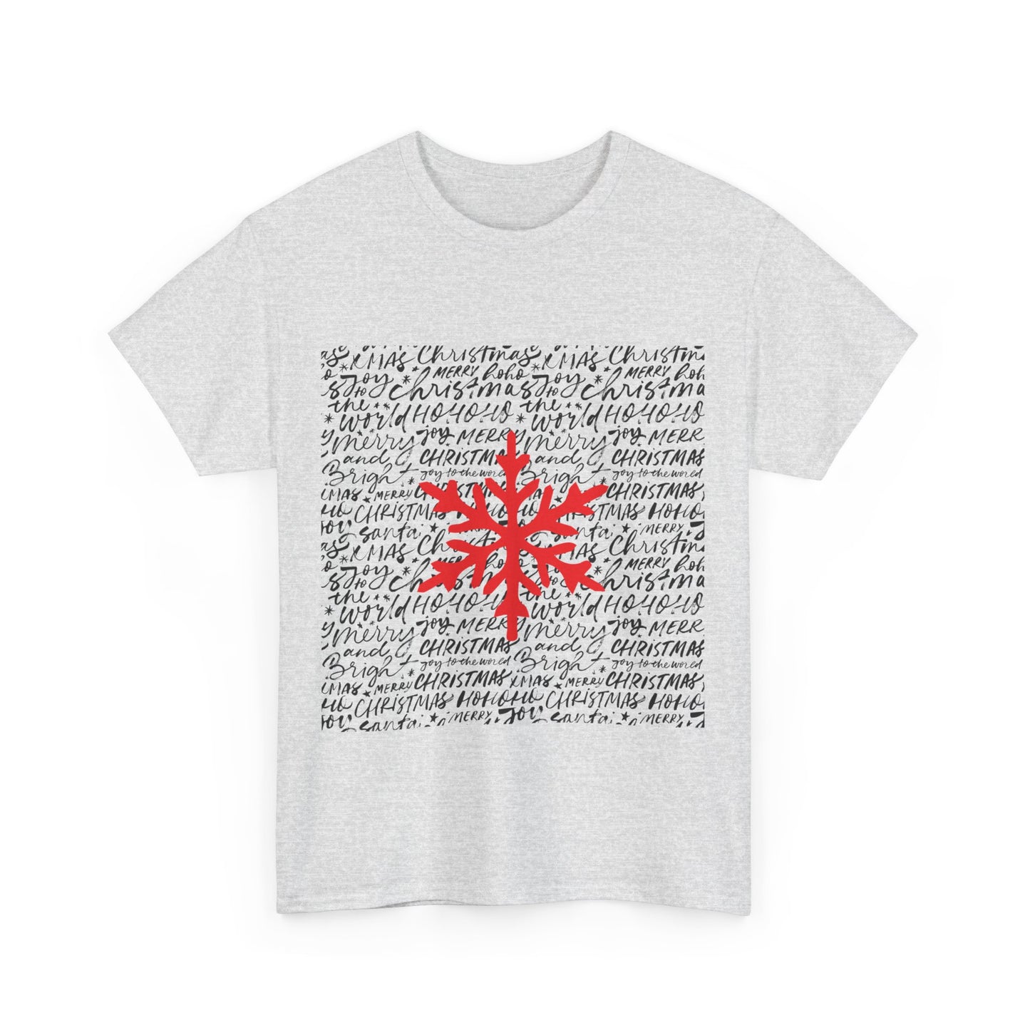 Merry Christmas Unisex Heavy Cotton Tee