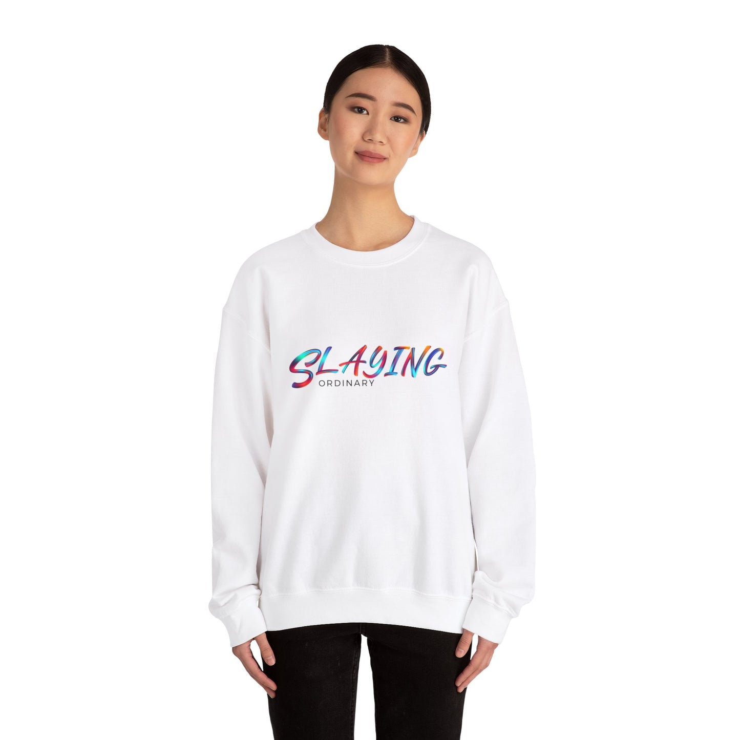 Unisex Heavy Blend™ Crewneck Slaying Ordinary Sweatshirt