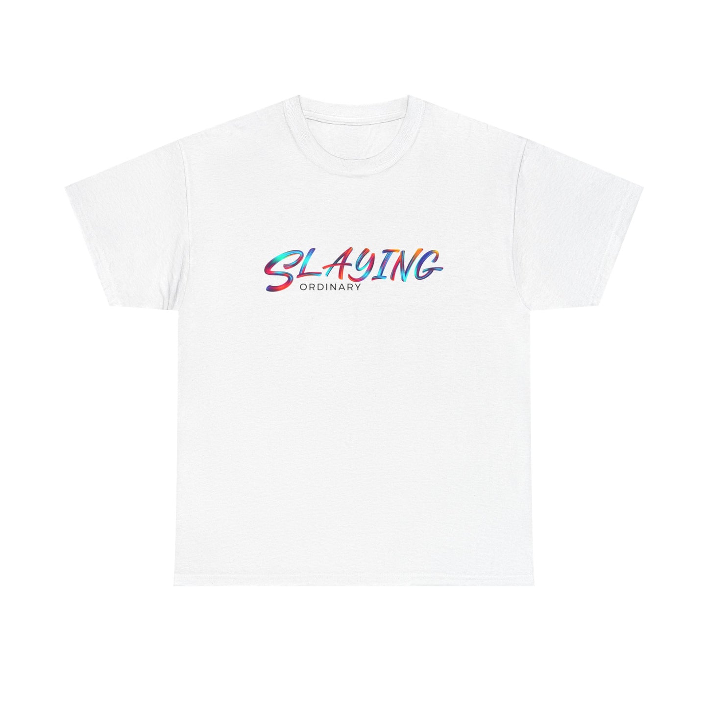Slaying Ordinary Logo Unisex Heavy Cotton Tee