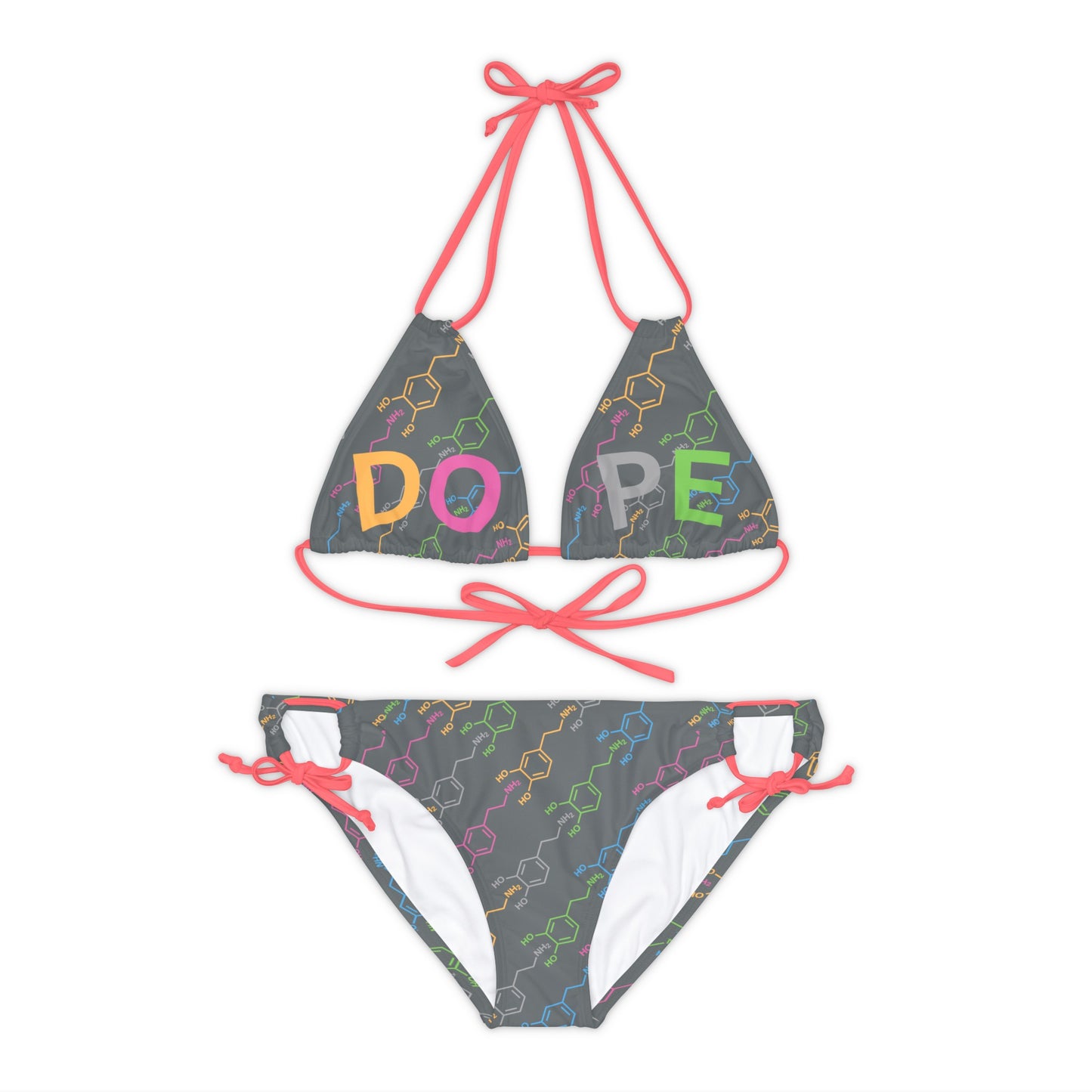 Dopamine Strappy Bikini Set