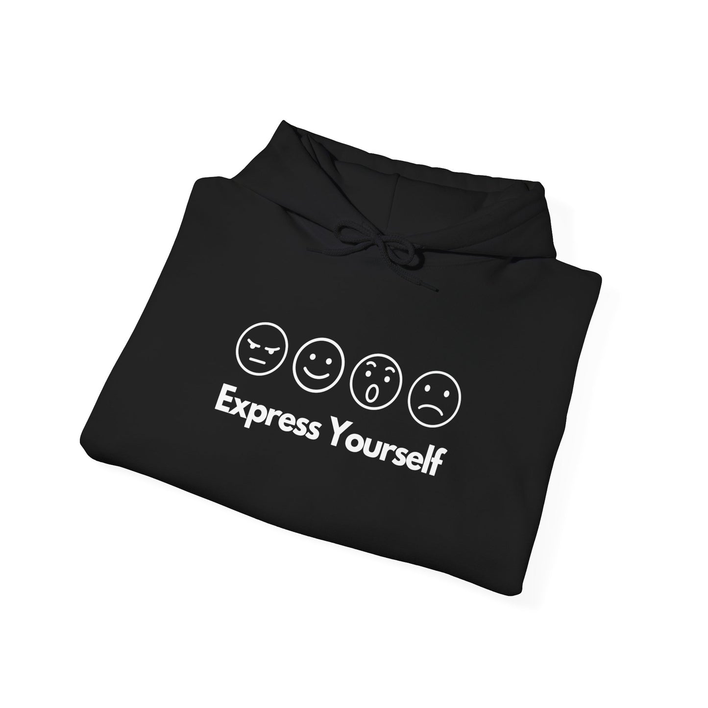 Unisex Heavy Blend™ Hooded Express Yourself Sweatshirt