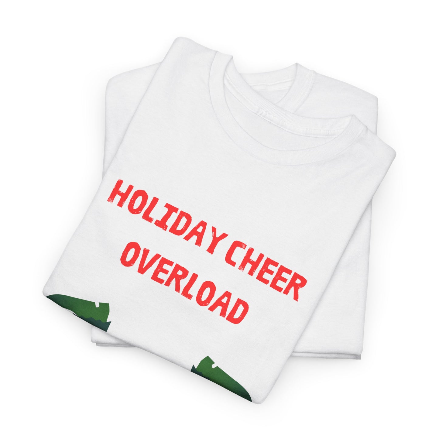 Holiday Cheer Overload Unisex Heavy Cotton Tee