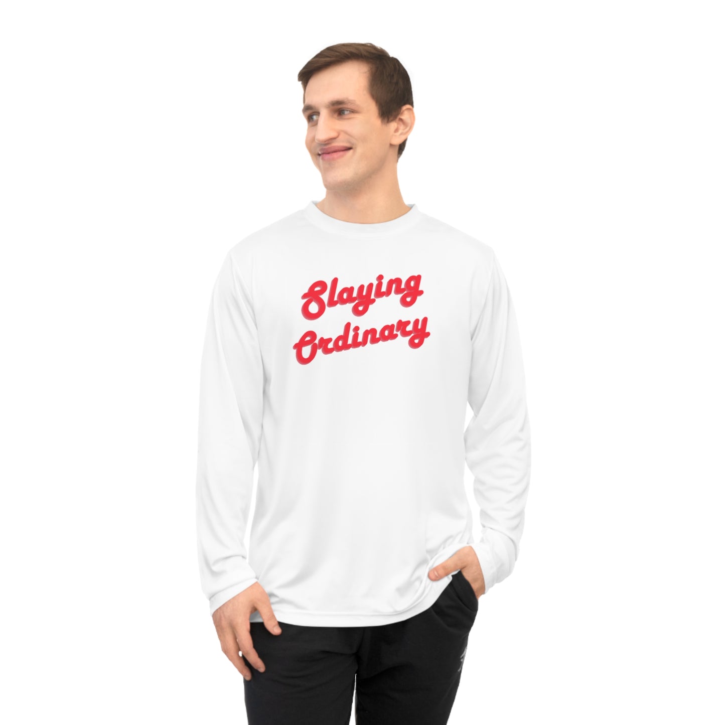 Unisex Performance Long Sleeve Slaying Ordinary Shirt