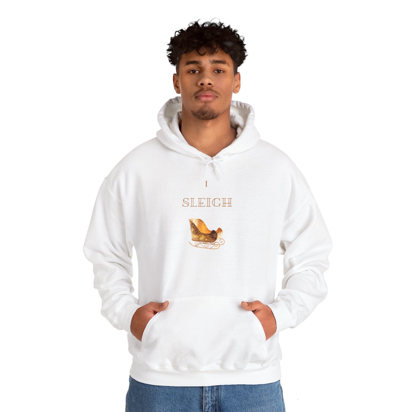 I Sleigh Funny Holiday Hoodie