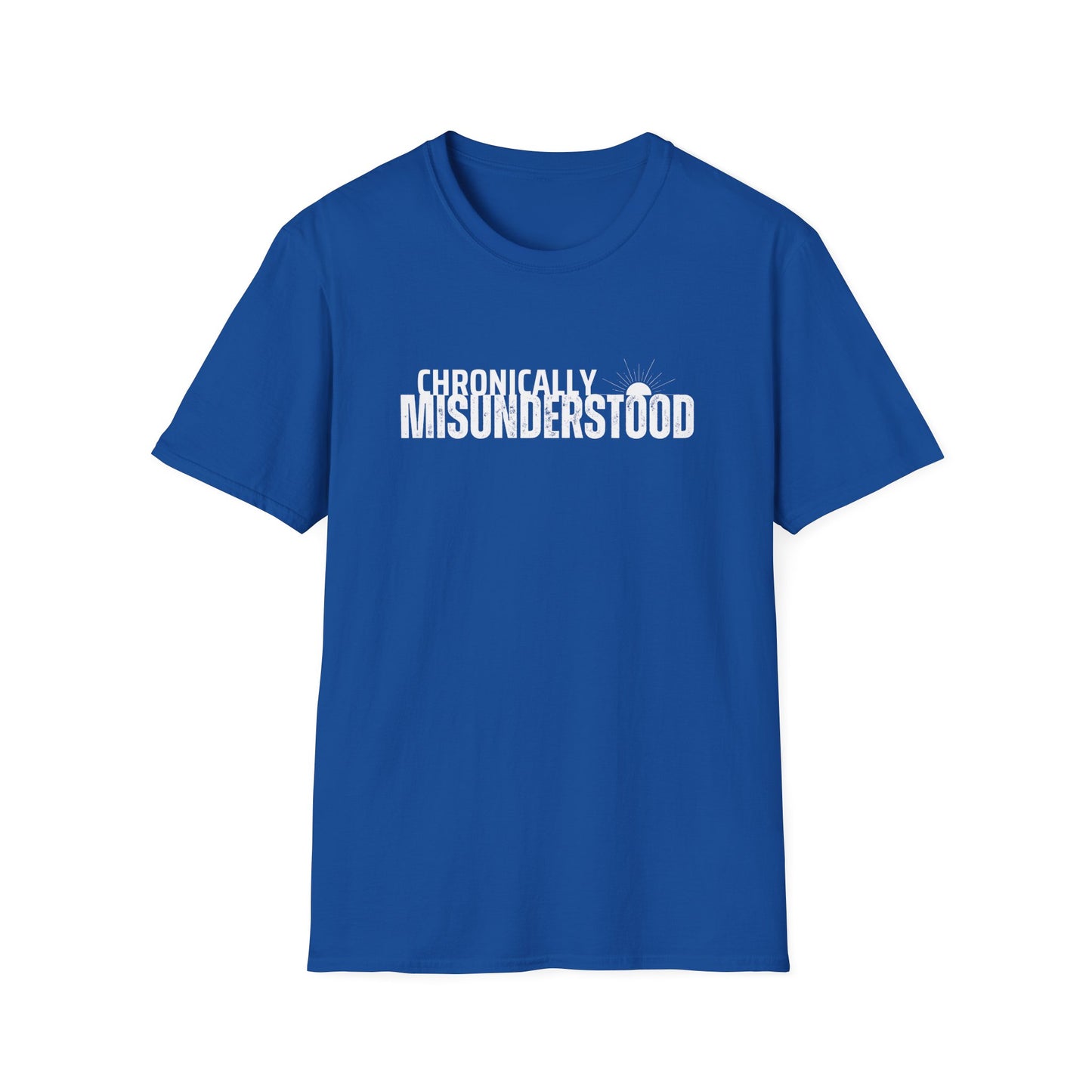 Chronically Misunderstood – Invisible Illness & ND Advocacy Unisex Tee