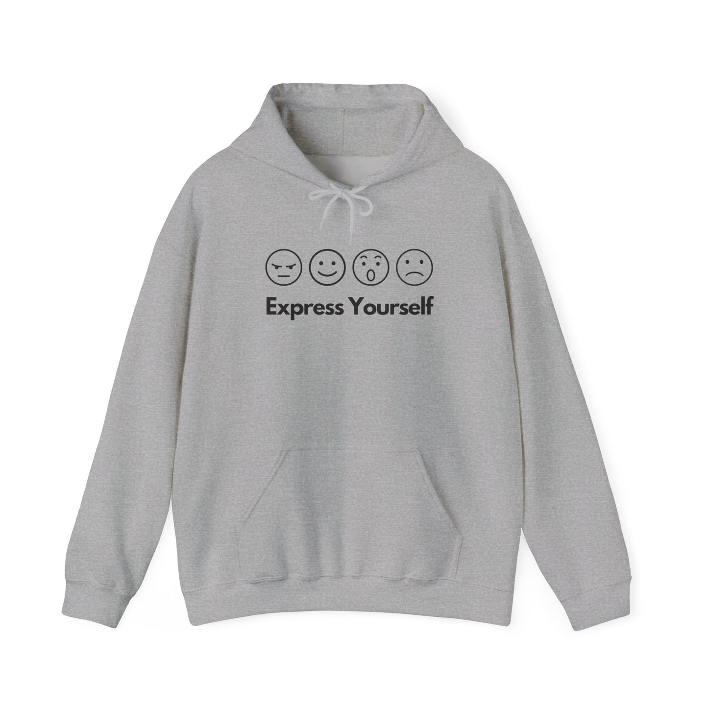 Express Yourself Mental Wellness, Unisex Hoodie