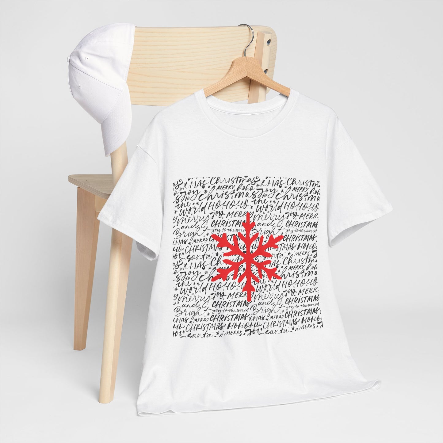 Merry Christmas Unisex Heavy Cotton Tee