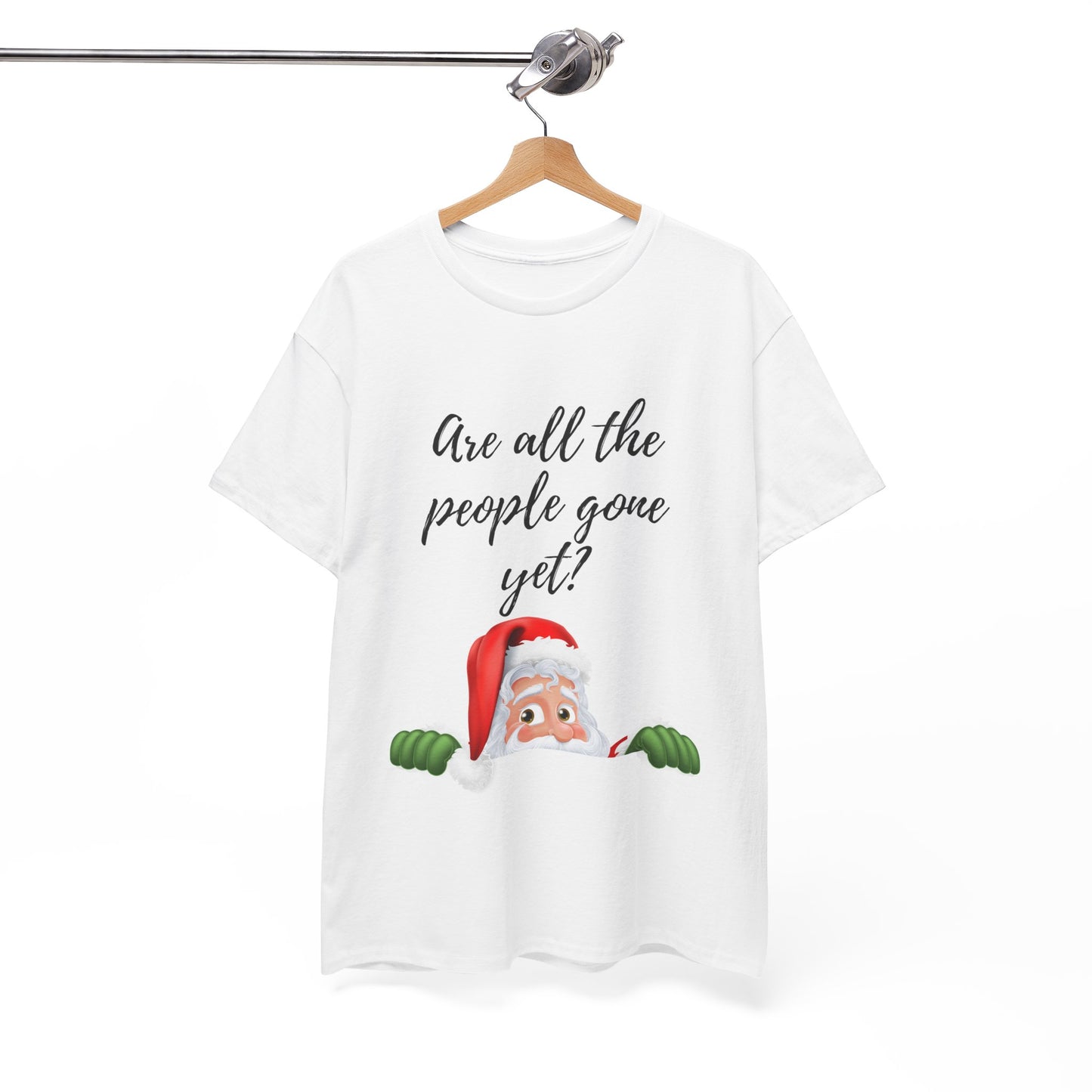 Are all the people gone yet Unisex Heavy Cotton Tee