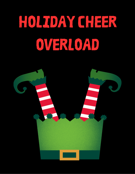 Holiday Cheer Overload Unisex Heavy Cotton Tee