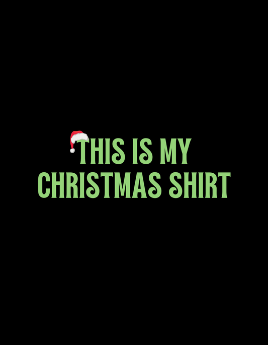 This is my Christmas Shirt Funny Holiday Hoodie